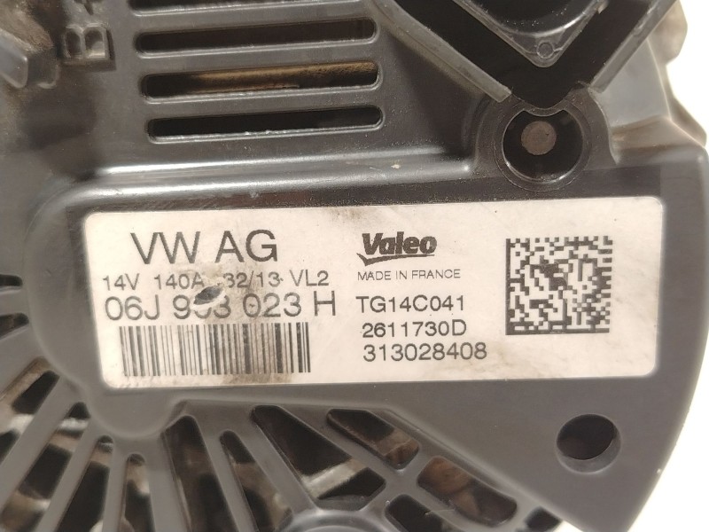 Recambio de alternador para audi a3 sportback (8va, 8vf) s3 quattro referencia OEM IAM 06J903023H TG14C041 