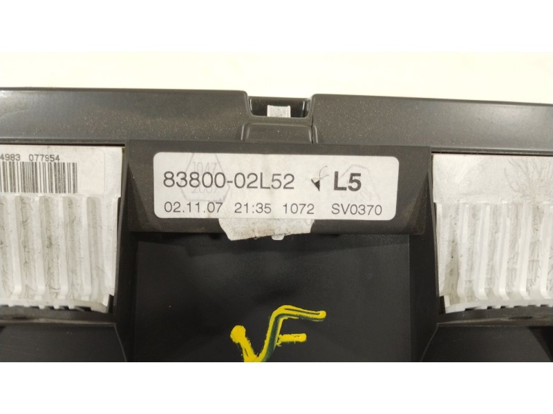 Recambio de cuadro instrumentos para toyota auris (_e15_) 1.4 (zze150_) referencia OEM IAM 8380002L52  