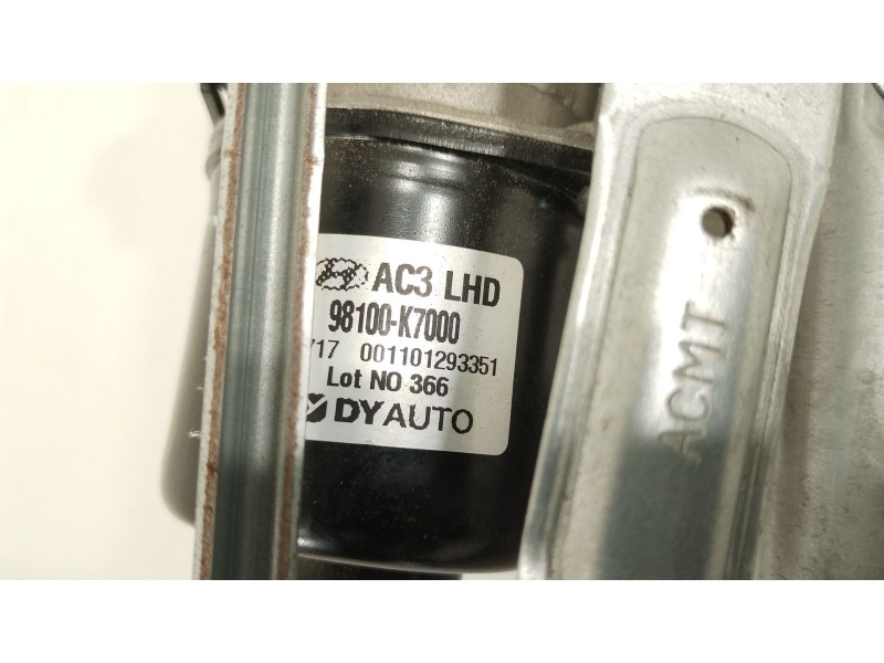 Recambio de motor limpia delantero para hyundai i10 iii (ac3, ai3) 1.0 mpi referencia OEM IAM 98100K7000  