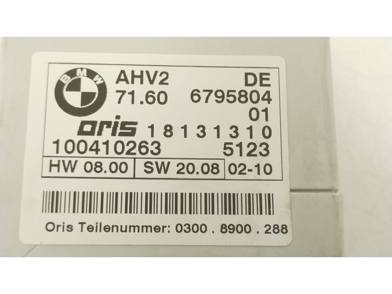 Recambio de modulo electronico para bmw x5 (e70) xdrive 30 d referencia OEM IAM 71606795804 6795804 100410263
