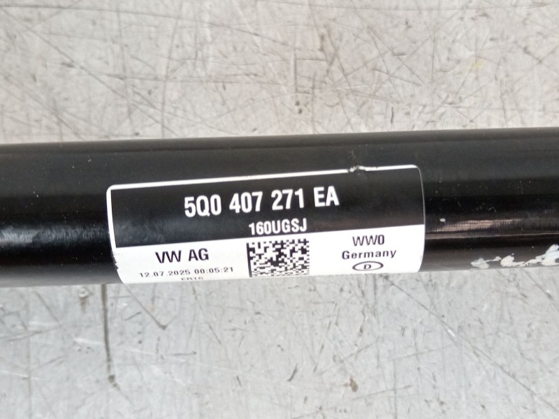 Recambio de transmision delantera izquierda para cupra leon (kl1, ku1, kug) 2.0 tsi referencia OEM IAM 5Q0407271EA  