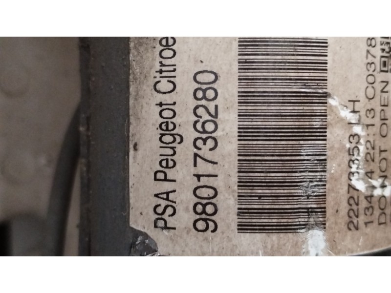 Recambio de amortiguador delantero izquierdo para citroën c3 collection referencia OEM IAM 9801736280  