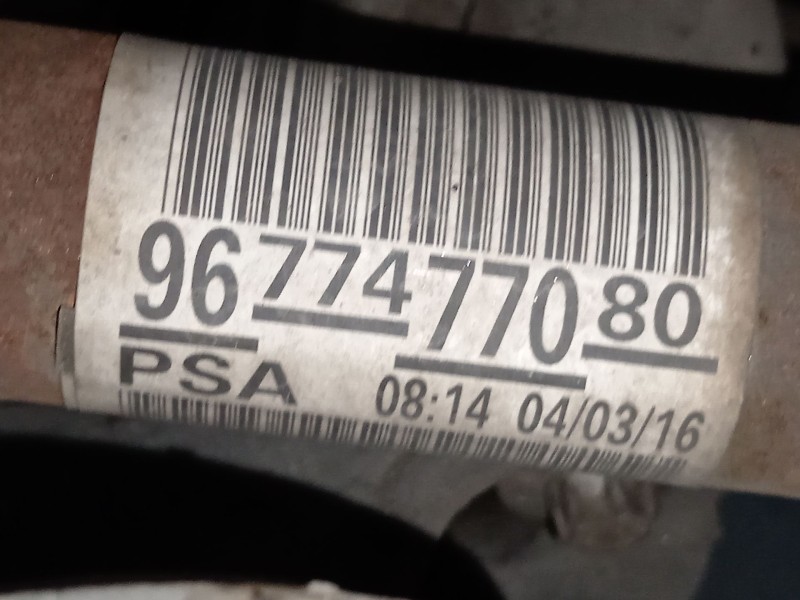 Recambio de transmision delantera izquierda para citroën c4 cactus 1.6 bluehdi 100 referencia OEM IAM 9677477080  