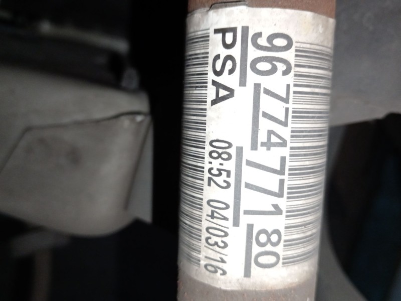 Recambio de transmision delantera derecha para citroën c4 cactus 1.6 bluehdi 100 referencia OEM IAM 9677477180  