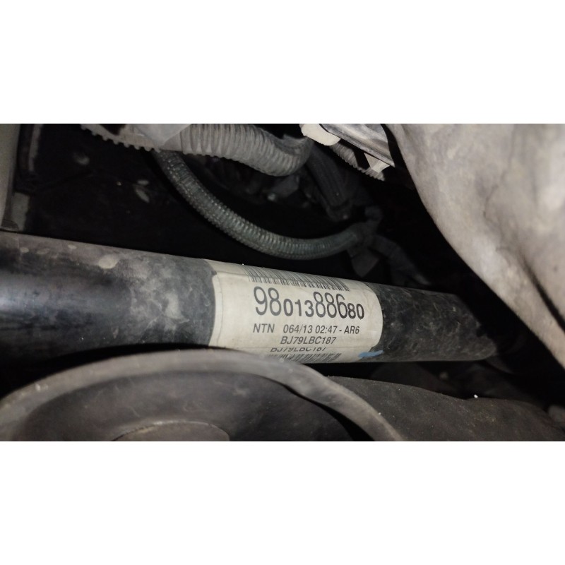 Recambio de transmision delantera derecha para citroën c3 ii (sc_) 1.4 vti 95 referencia OEM IAM 9801388680  