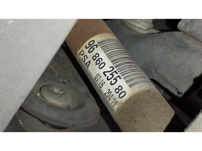 Recambio de transmision delantera izquierda para peugeot 208 i (ca_, cc_) 1.6 hdi referencia OEM IAM 9686025580  