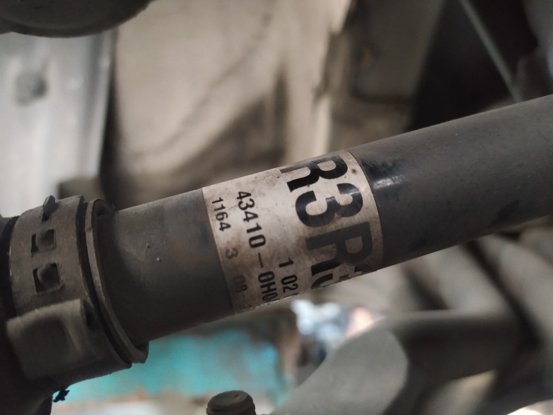Recambio de transmision delantera derecha para toyota aygo x-cite referencia OEM IAM 434100H040A  