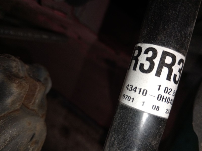 Recambio de transmision delantera derecha para peugeot 108 1.0 vti 72 referencia OEM IAM 434100H040  