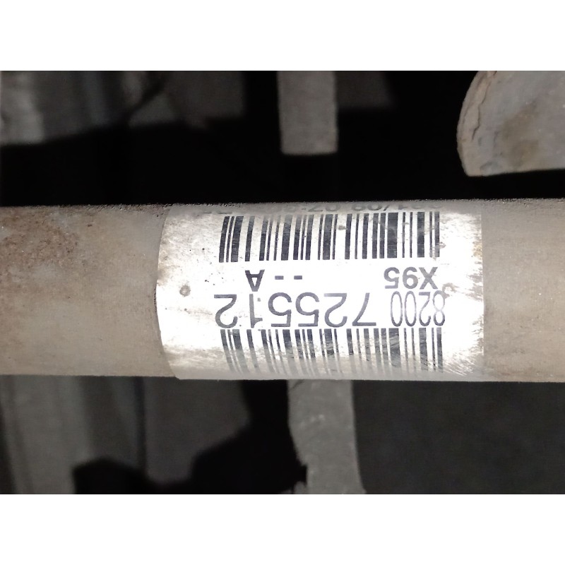 Recambio de transmision delantera izquierda para renault grand scénic iii (jz0/1_) 1.9 dci referencia OEM IAM 8200725512  