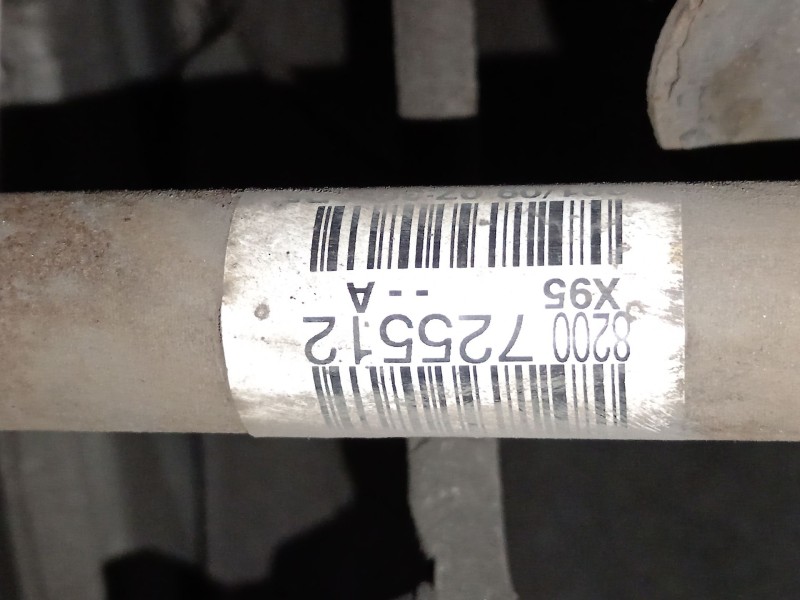 Recambio de transmision delantera izquierda para renault grand scénic iii (jz0/1_) 1.9 dci referencia OEM IAM 8200725512  