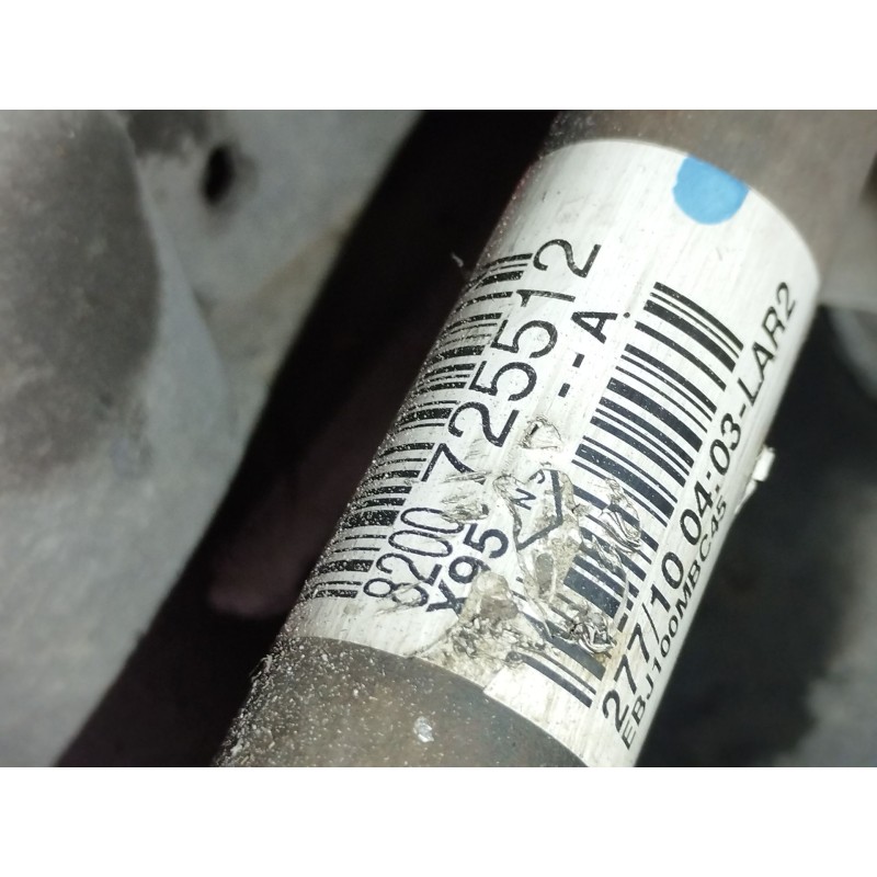 Recambio de transmision delantera izquierda para renault grand scénic iii (jz0/1_) 1.9 dci referencia OEM IAM 8200725512  