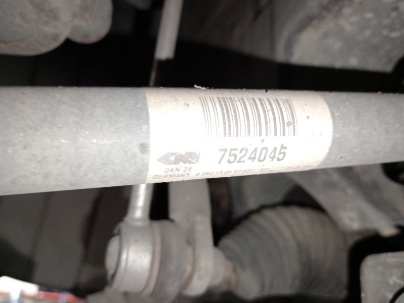 Recambio de transmision delantera izquierda para bmw x3 (e83) 2.0d referencia OEM IAM 7524045  