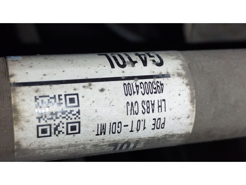 Recambio de transmision delantera izquierda para hyundai i30 (pde, pd, pden) 1.0 t-gdi referencia OEM IAM 49500G4100  