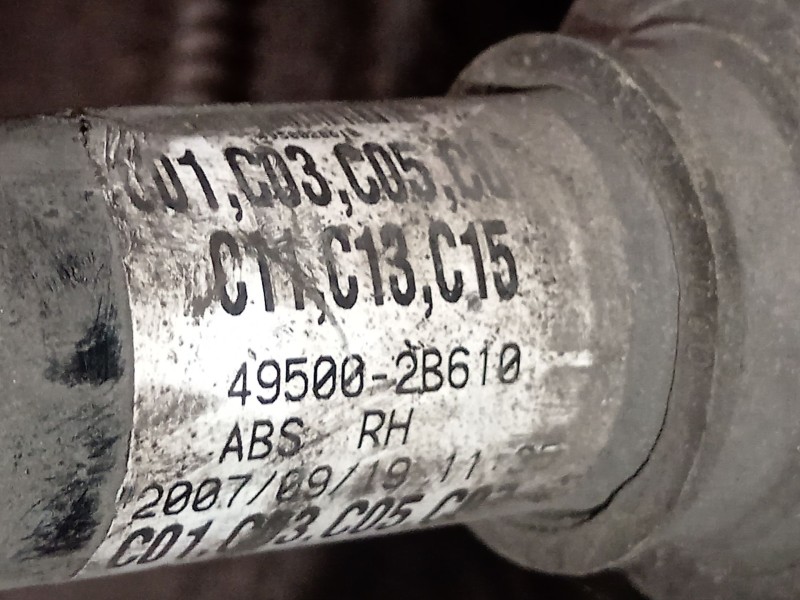 Recambio de transmision delantera derecha para hyundai santa fé ii furgoneta/suv (cm) crdi referencia OEM IAM 495002B610  