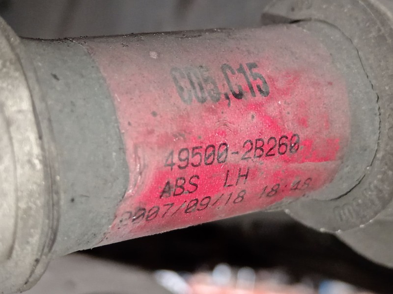 Recambio de transmision delantera izquierda para hyundai santa fé ii furgoneta/suv (cm) crdi referencia OEM IAM 495002B260  