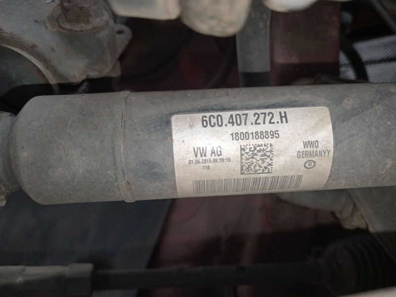 Recambio de transmision delantera derecha para seat ibiza iv (6j5, 6p1) 1.0 referencia OEM IAM 6C0407272H  