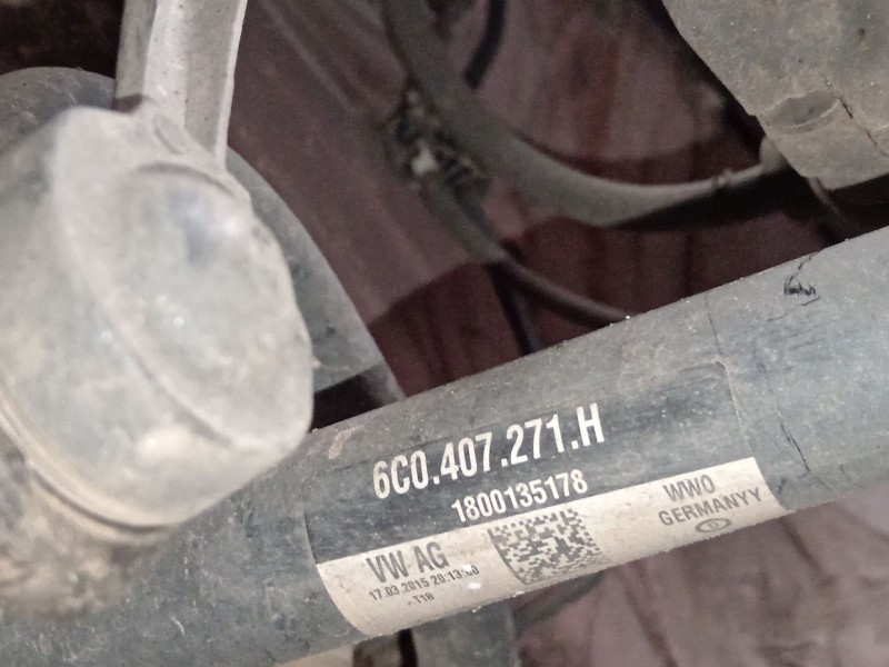 Recambio de transmision delantera izquierda para seat ibiza iv (6j5, 6p1) 1.0 referencia OEM IAM 6C0407271H  
