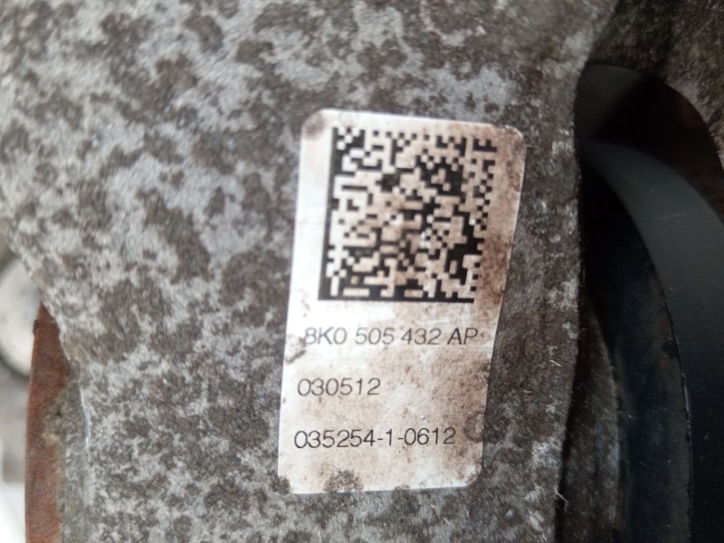 Recambio de mangueta trasera derecha para audi a4 b8 (8k2) 2.0 tdi referencia OEM IAM 8K0505432AP  