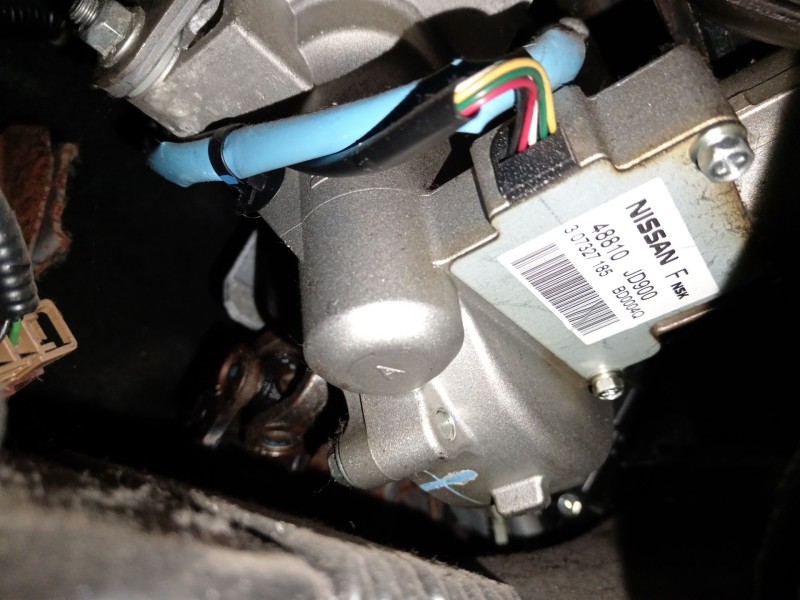 Recambio de columna direccion para nissan qashqai i (j10, nj10) 1.5 dci referencia OEM IAM 48810JD900  