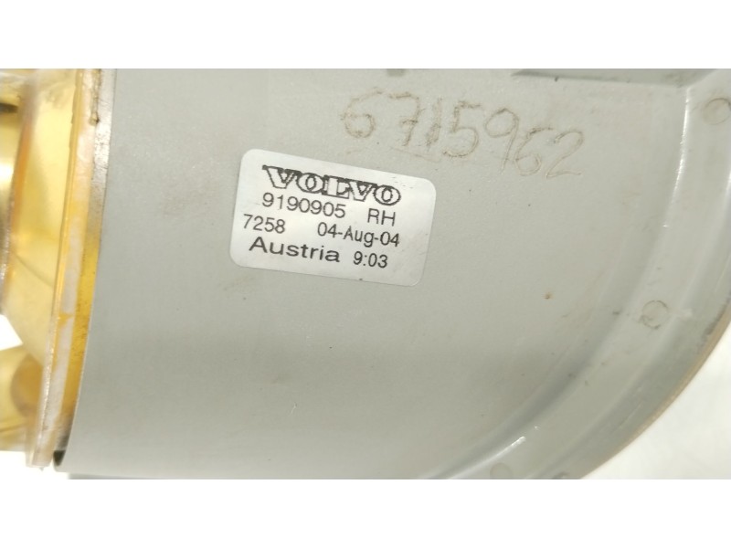 Recambio de faro antiniebla derecho para volvo xc70 i cross country (295) d5 xc awd referencia OEM IAM 9190905  