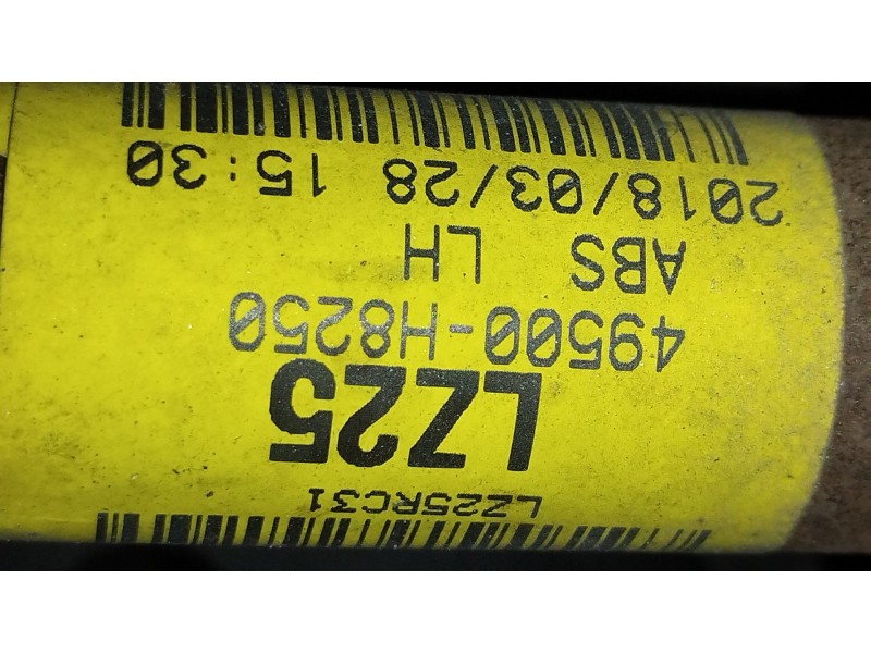 Recambio de transmision delantera izquierda para kia stonic (yb) 1.0 t-gdi referencia OEM IAM 49500H8250  