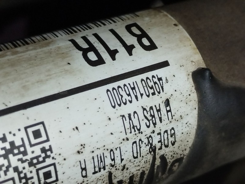 Recambio de transmision delantera derecha para kia cee´d (jd) 1.4 cvvt referencia OEM IAM 49501A6300  