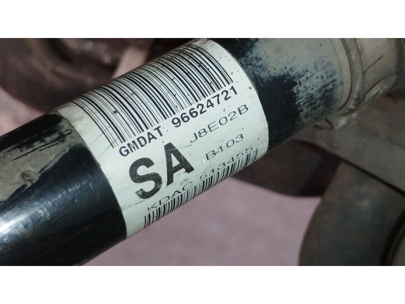 Recambio de transmision delantera izquierda para chevrolet captiva (c100, c140) 2.0 d referencia OEM IAM 96624721  