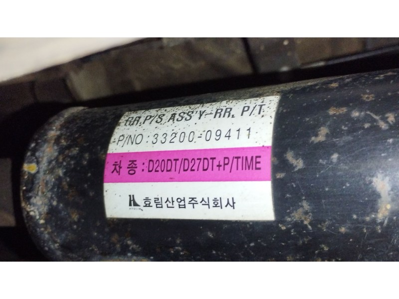 Recambio de transmision central para ssangyong actyon i 2.0 xdi referencia OEM IAM 3320009411  