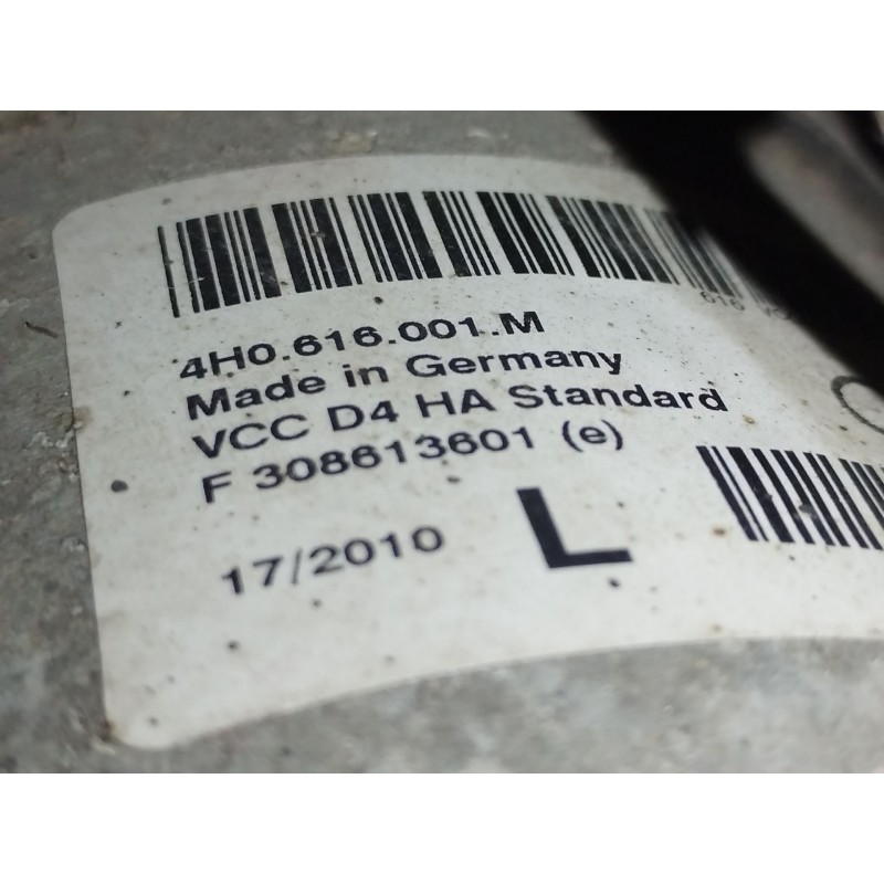 Recambio de amortiguador trasero izquierdo para audi a8 (4h) 4.2 tdi quattro referencia OEM IAM 4H0616001M  