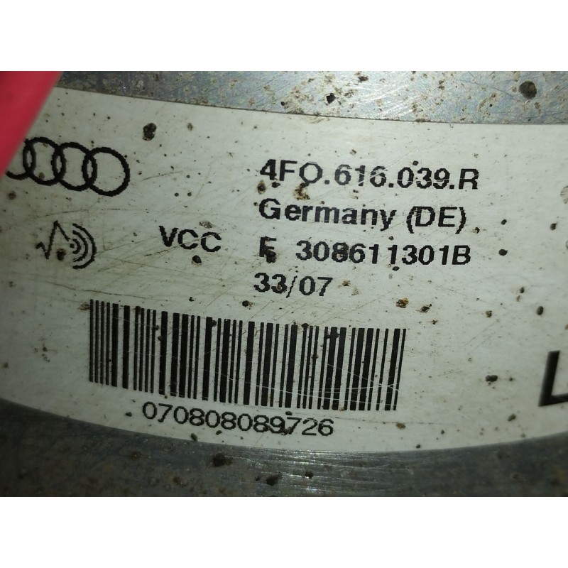 Recambio de amortiguador delantero izquierdo para audi a6 berlina (4f2) 2.7 tdi referencia OEM IAM 4F0616039R  