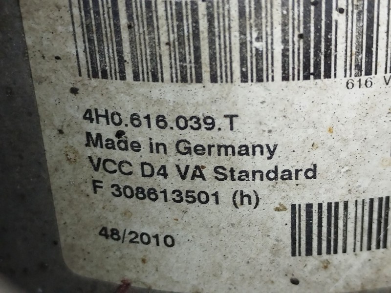 Recambio de amortiguador delantero derecho para audi a8 (4h) 4.2 tdi quattro referencia OEM IAM 4H0616039T  