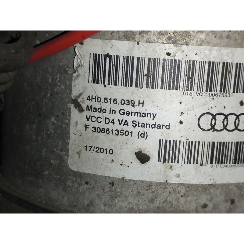 Recambio de amortiguador delantero izquierdo para audi a8 (4h) 4.2 tdi quattro referencia OEM IAM 4H0616039H  