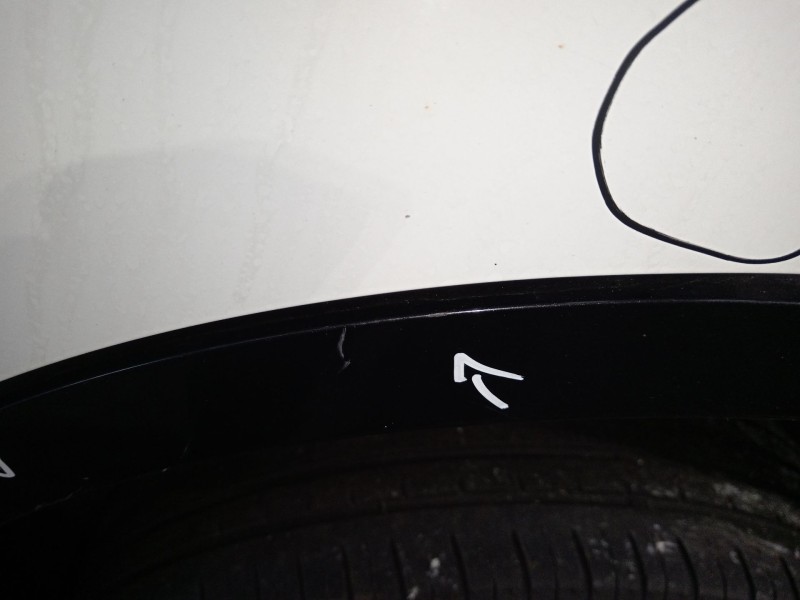 Recambio de aletin trasero izquierdo para nissan qashqai i (j10, nj10) 2.0 dci referencia OEM IAM 93829BR0 93829BR01A 