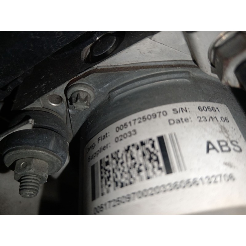 Recambio de abs para citroën jumper iii autobús 2.2 hdi 120 referencia OEM IAM 0265231617 51725097 00517250970