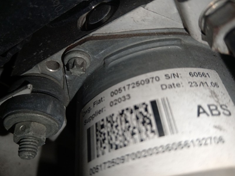 Recambio de abs para citroën jumper iii autobús 2.2 hdi 120 referencia OEM IAM 0265231617 51725097 00517250970