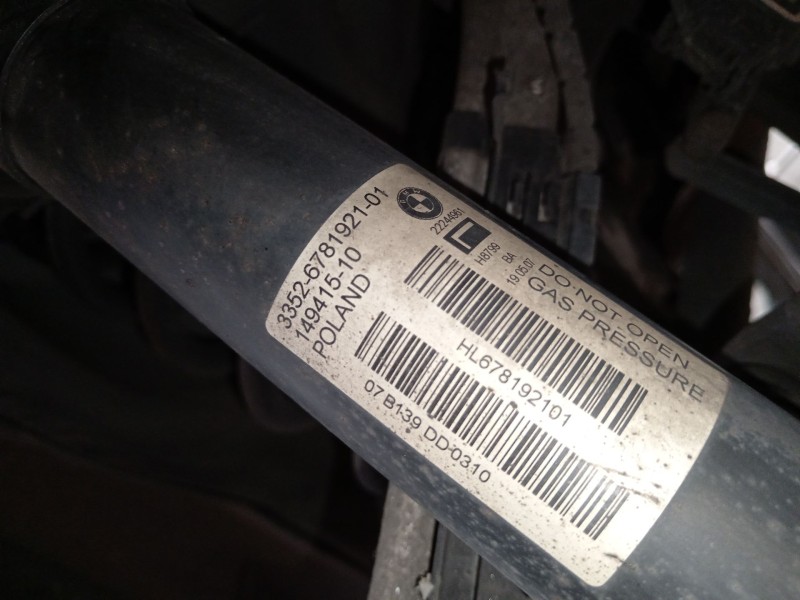 Recambio de amortiguador trasero izquierdo para bmw x5 (e70) 3.0d referencia OEM IAM 33526781921 HL678192101 14941510