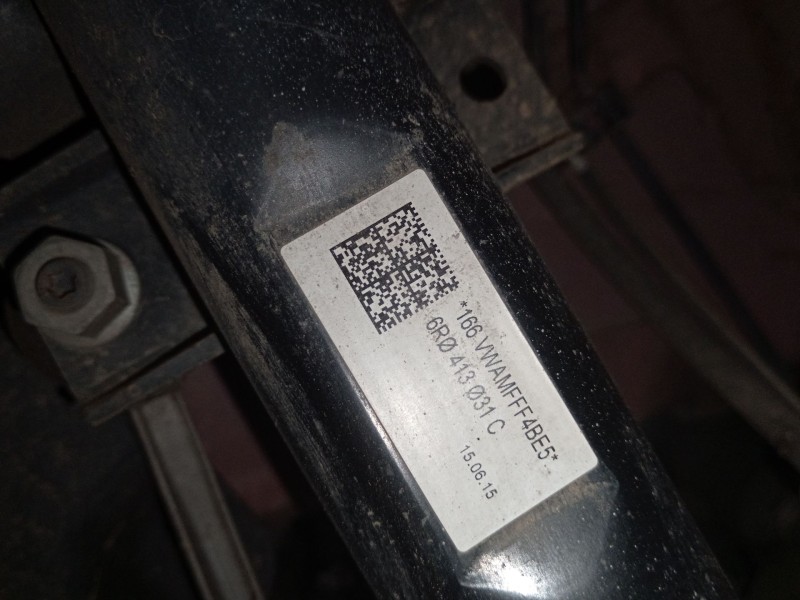 Recambio de amortiguador delantero izquierdo para seat ibiza iv (6j5, 6p1) 1.0 referencia OEM IAM 6R0413031C  