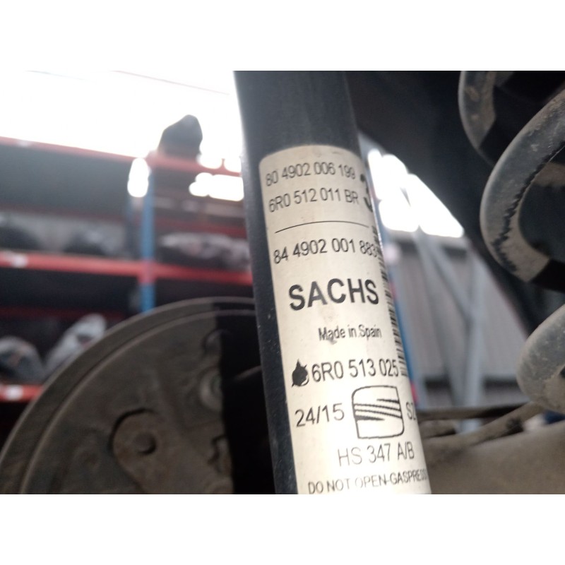 Recambio de amortiguador trasero izquierdo para seat ibiza iv (6j5, 6p1) 1.0 referencia OEM IAM 6R0513025  