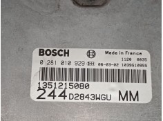 Recambio de centralita motor uce para citroën jumper i autobús (230p) 2.8 hdi referencia OEM IAM 1351215080 0281010929  2