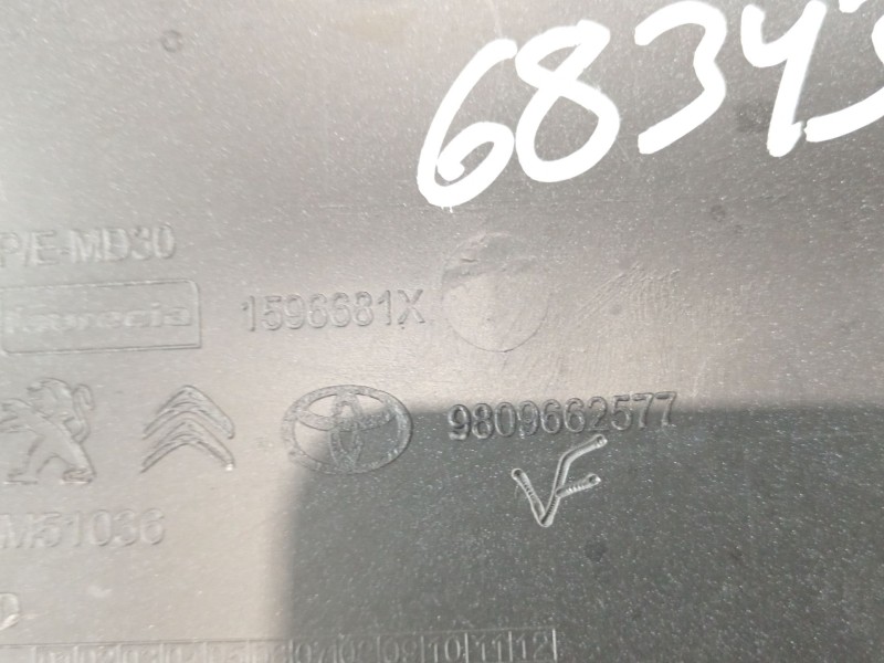 Recambio de moldura para peugeot traveller autobús (v_) 2.0 bluehdi 145 referencia OEM IAM 9809662577  