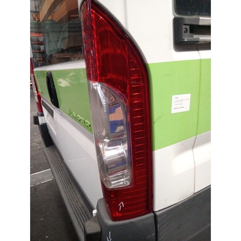 Recambio de piloto trasero derecho para citroën jumper iii autobús 2.2 hdi 120 referencia OEM IAM 1607428280  