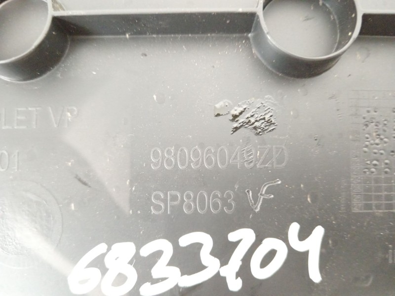 Recambio de moldura para peugeot traveller autobús (v_) 2.0 bluehdi 145 referencia OEM IAM 98096049ZD  