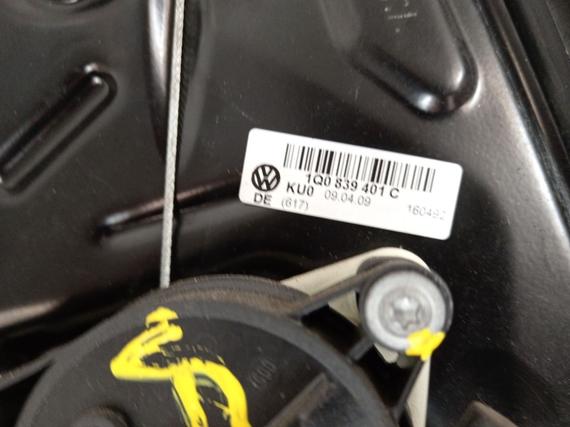 Recambio de elevalunas trasero izquierdo para volkswagen eos (1f7, 1f8) 2.0 tdi 16v referencia OEM IAM 1Q0839401C 1Q0959811A 