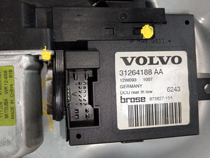 Recambio de elevalunas trasero izquierdo para volvo s40 ii (544) d2 referencia OEM IAM 8679082 2422539 31264188AA