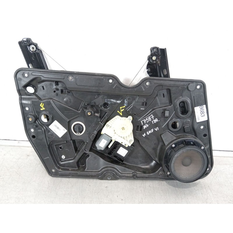 Recambio de elevalunas delantero izquierdo para volkswagen golf vi (5k1) 1.6 tdi referencia OEM IAM 5K1837729Q 5K0959701E 5K0959