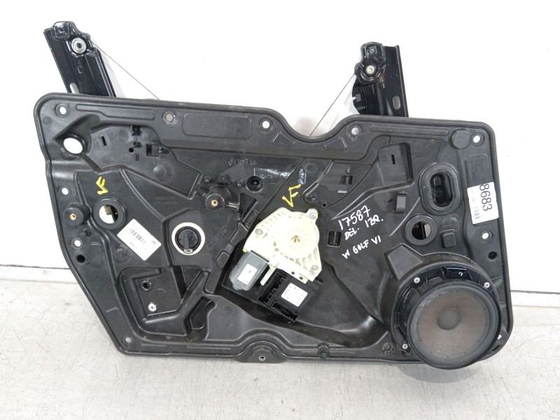 Recambio de elevalunas delantero izquierdo para volkswagen golf vi (5k1) 1.6 tdi referencia OEM IAM 5K1837729Q 5K0959701E 5K0959