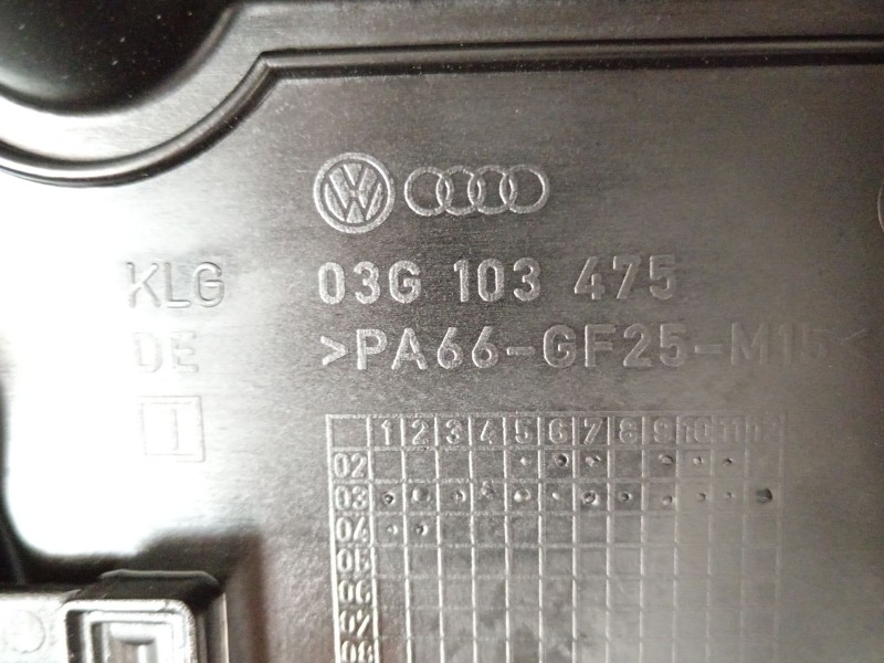 Recambio de tapa balancines para volkswagen golf v (1k1) 2.0 tdi 16v referencia OEM IAM 03G103469 03G103475 