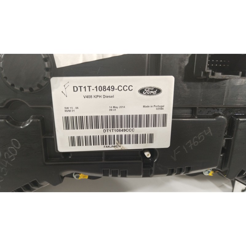 Recambio de cuadro instrumentos para ford transit connect monospace 1.6 tdci referencia OEM IAM DT1T10849CCC FAKJA9274 A12722017