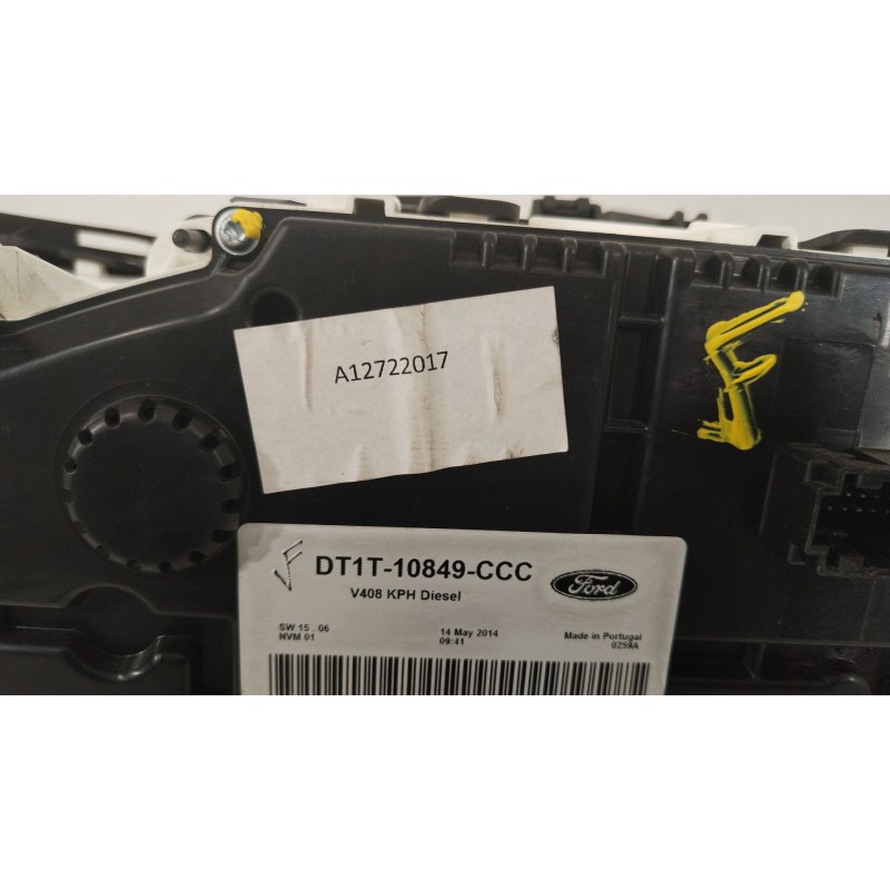 Recambio de cuadro instrumentos para ford transit connect monospace 1.6 tdci referencia OEM IAM DT1T10849CCC FAKJA9274 A12722017