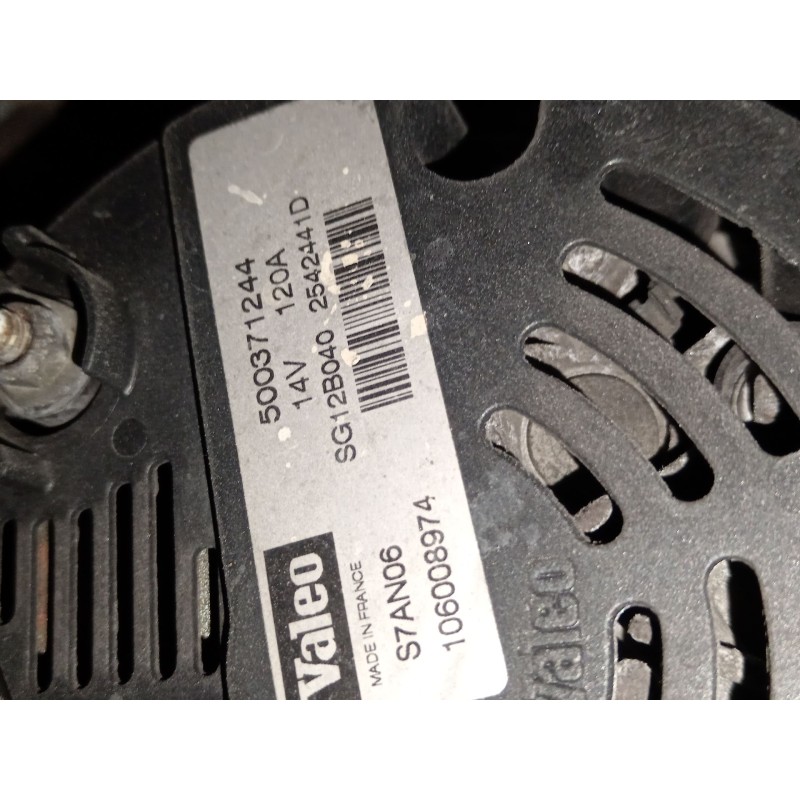 Recambio de alternador para citroën jumper ii caja/chasis (244) 2.8 hdi referencia OEM IAM 500371244  